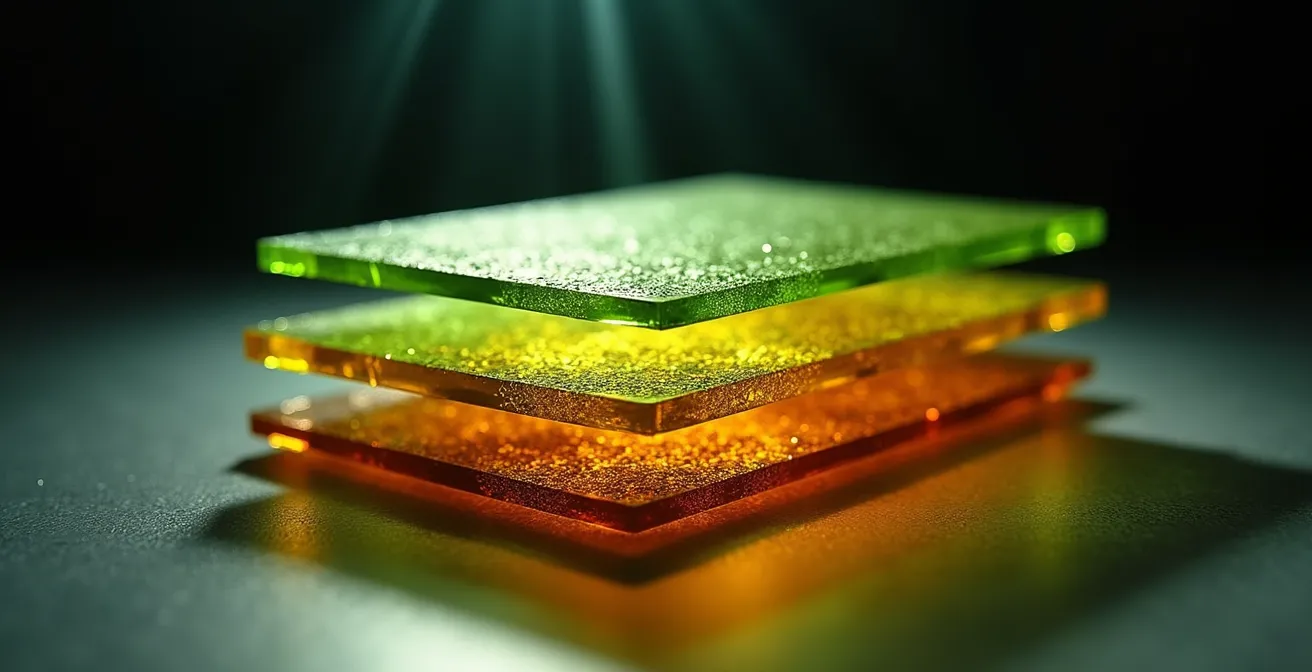 Aerial view of agricultural field showing color-coded zones representing yield variations and soil characteristics